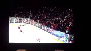 Patrick Kane hat trick series winner against LA