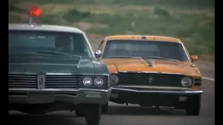 '70 Mustang Grabber in car chases