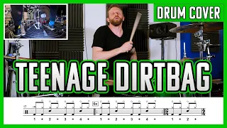 Teenage Dirtbag - Drum Cover + Notation