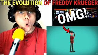 The Evolution of Freddy Krueger (Animated) @TellItAnimated REACTION!