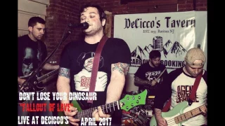 Don't Lose Your Dinosaur - Fallout of Love (Live at Decicco's April 2017)