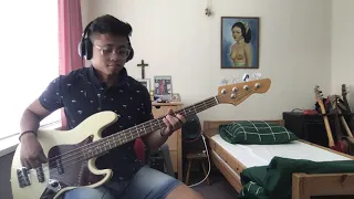 She Came In Through The Bathroom Window - The Beatles - Bass Cover