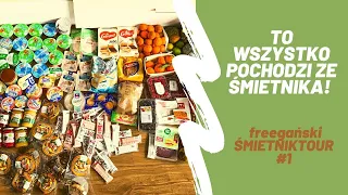 Ile jedzenia znalazłam w śmietniku? Śmietniktour #1- Freeganizm w Polsce