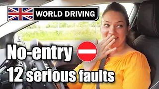 Driving Test Fail: 20 Driving Faults and 12 Serious Faults