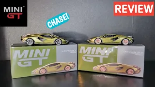 Mini GT #529- Lamborghini Sian FKP 37 - Chase & Regular - REVIEW