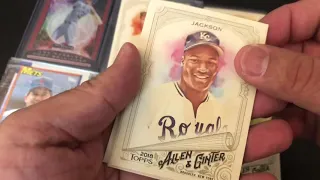 Searching for Acuna Rookie ! 2018 Topps Allen and Ginter. Perogies, Taco Trucks and Mini Mxyzptlk