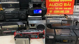 Radio và cassette, máy hoạt động tốt. Lh:0369082336