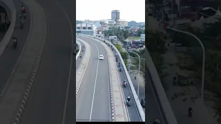 Pesona Jembatan Mahakam || di Kota Samarinda 2023 || Provinsi Kalimantan Timur 🔥😀 #shorts