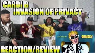 CARDI B - INVASION OF PRIVACY (FULL ALBUM) REACTION/REVIEW