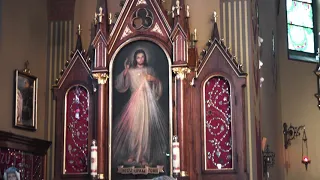 Šv. Faustinos relikvijų gavimo šv. Mišios Lagievnikuose (Lenkija) 2021 08 22