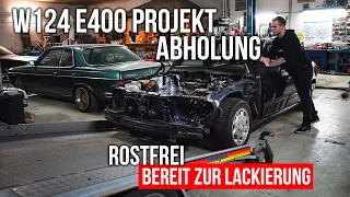 LEVELLA | W124 400E Projekt | Abholung - Rostfrei - Bereit zur Lackierung