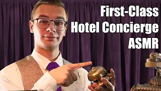 "May I Take Your Bags?" Ultra-Luxury Hotel Concierge ASMR (Soft-Spoken, Personal Attention)