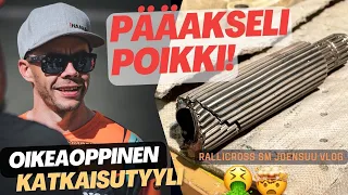 Miten katkaistaan vaihdelaatikon pääakseli supercarista? Rallicross SM Joensuu by Haabäg