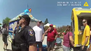 BODY CAM: Footage shows Spokane Police arrest Hoopfest kidnapping suspect