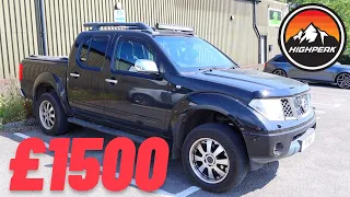 I BOUGHT A CHEAP NISSAN NAVARA PICK UP