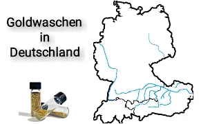 Goldwaschen in Deutschland - Welche Flüsse führen Gold?