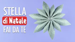 Stella di Natale fai da te | Christmas star ornament with eva foam