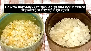 ऐसे पहचानें कि गोंद कतीरा है या गोंद| How To Correctly Identify it's Gond Katira or Gond?