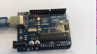 arduino uploading quick flashing LEDs - by Sintron