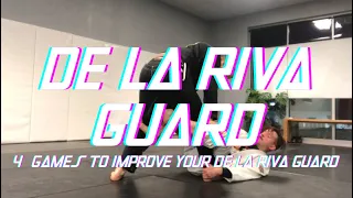 Dela Riva Guard | 4 Task Based Games to Improve Your Dela Riva Guard | Pearson Brazilian Jiu-Jitsu