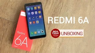 Xiaomi Redmi 6A unboxing and quick review