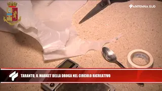 30 maggio 2020 - Taranto,  il market della droga nel circolo ricreativo