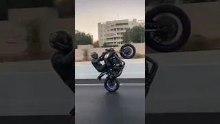 Mt09 Sp wheelie