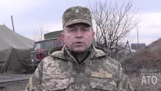 Речник АТО Сергій Жмурко  Дайджест подій 27.02.2016 ранок