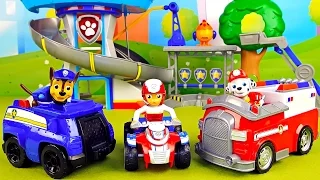 Щенячий Патруль и поиски Киндер Сюрпризов для детей. Paw Patrol and Kinder Surprise