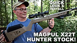 Magpul X22T Hunter Stock! Quick Look & Installation