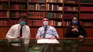 Live de quinta-feira com o Presidente. Ajustada devido a cortes na transmissão. Temas na descrição: