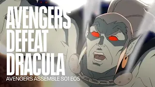 The Avengers defeat Dracula | Avengers Assemble