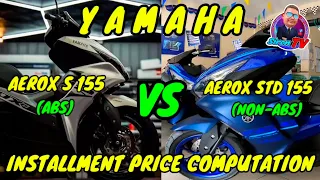 2023 YAMAHA MIO AEROX S 155 (abs) VS NON ABS | SINO ANG MAS MURA?