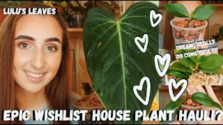 EPIC Wishlist Plant Haul ?! | Trades w/ Plants Pots and What-Not's & Rowen Plants