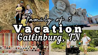 FAMILY VACATION IN GATLINBURG, TENNESSEE | FAMILY OF 5 VACATION | DAY IN THE LIFE | MEGA MOM