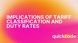 What Are the Consequences of Incorrect Tariff Classification?