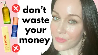 Watch this before SPENDING! Skincare products I won’t finish or ever use again - 40 years old