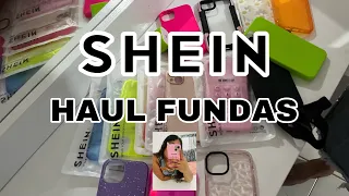 HAUL DE FUNDAS DE SHEIN IPHONE 13💕💚✨📲