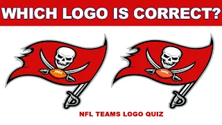 NFL Logo Challenge. Which Logo Is Correct? 90% fail this test