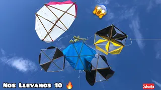 No Llevamos 10 🔥 Chichigua Quemamos 1 😱Volando Chichigua Lajiando Haciendo Guiso Papalote O Cometa