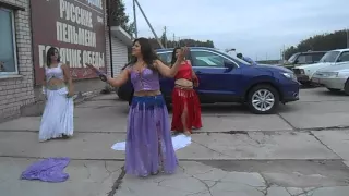 Восточный танец ансамбля "Колесо УДАЧИ"