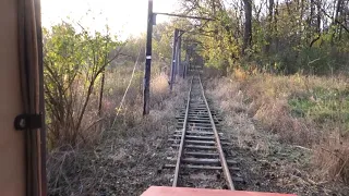 A complete ride around the railway, taken from the cab of the 119.