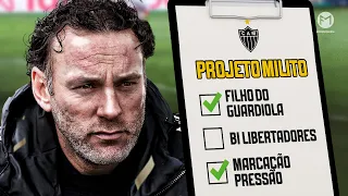 Como joga o time de GABRIEL MILITO, novo técnico do ATLÉTICO MG?