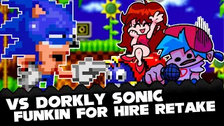 FNF | Vs Dorkly Sonic For Hire - Funkin For Hire Retake [FANMADE] Demo | Mods/Hard/LowbrowStudios |