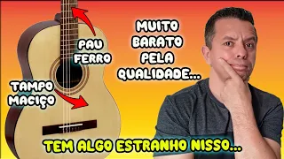 Violão Giannini MUITO BARATO  Com tampo Maciço e Madeiras Nobres! COMO PODE ISSO??? BUGUEI!