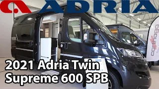 Adria Twin Supreme 600 SPB 2021 Camper Van 5,99 m