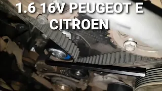 Citroen / Peugeot 1.6 16v - sincronismo correia dentada