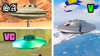 UFO in GTA Games (Evolution)