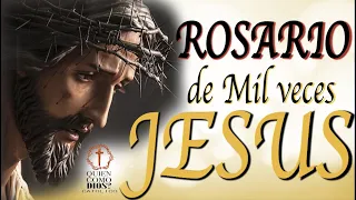 Rosario del 💥  PODEROSO Nombre de ✝︎ JESÚS / Mil veces JESÚS