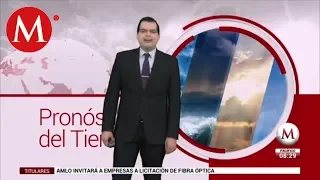 El clima para hoy 29 de marzo, con Nelson Valdez